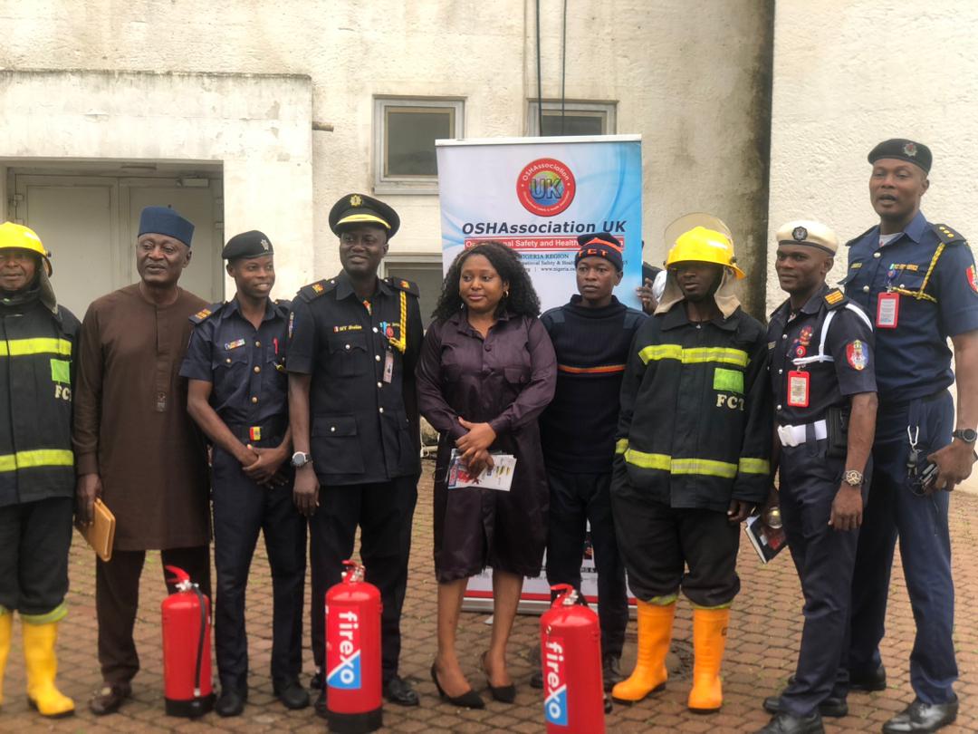 BINNAF - OSHAssociation Nigeria Region “FireXO ALL-IN-ONE Fire Fighting Training/Demonstration
