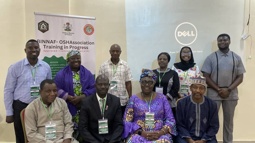 BINNAF Occupational Safety and Health Training Center Capacity Building for the Staffs of the Federal Ministry of Finance, Headquarters