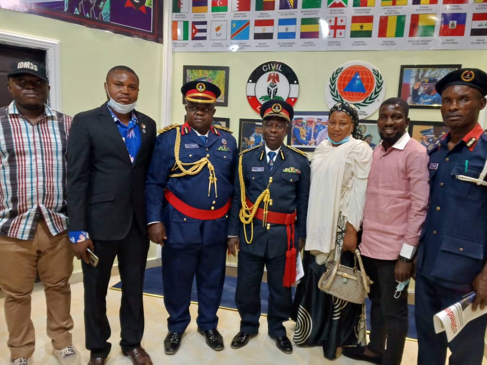 BINNAF/IDMSS/Nigeria Civil Defense Academy (CDA),Sauka,Abuja,on MoU engagement/Signing up for Collaboration on Trainings and Consultancy Services